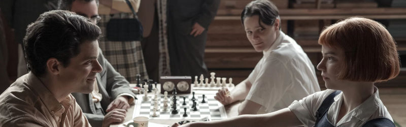 Šachy na plátně - The Queens Gambit